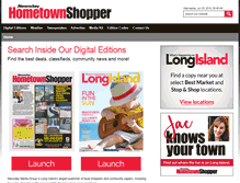 Tablet Screenshot of hometownshopperli.com